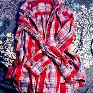 SO Plaid Favorite Shirt Button Up